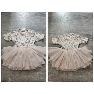 Bundle Of 3 Baby Girl Items 0-3 Months